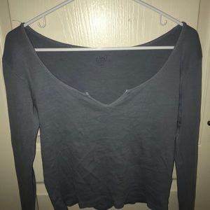 BRANDY MELVILLE grey long sleeve